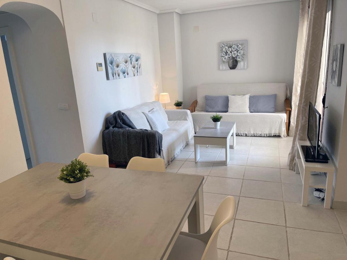 Apartamento Venavera Playa Altos De Nuevo Vera I4-0A Bajo Primera Linea Wifi Luaran gambar
