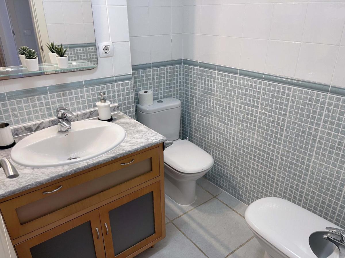 Apartamento Venavera Playa Altos De Nuevo Vera I4-0A Bajo Primera Linea Wifi Luaran gambar