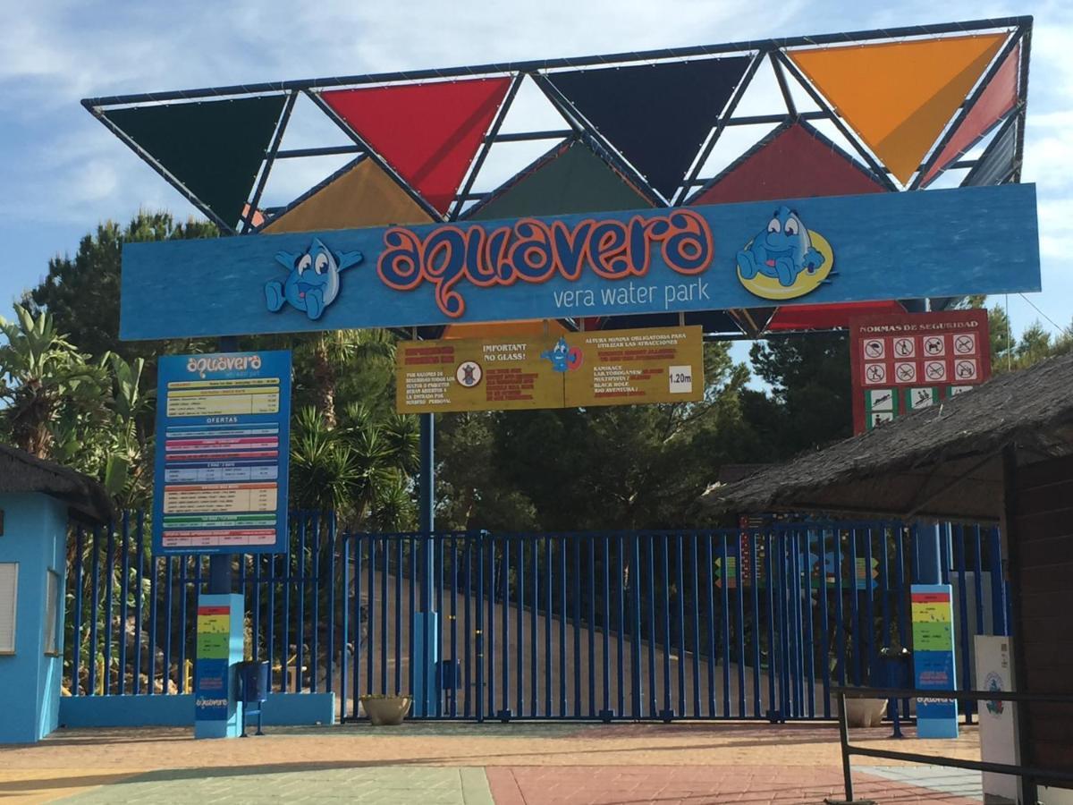 Apartamento Venavera Playa Altos De Nuevo Vera I4-0A Bajo Primera Linea Wifi Luaran gambar